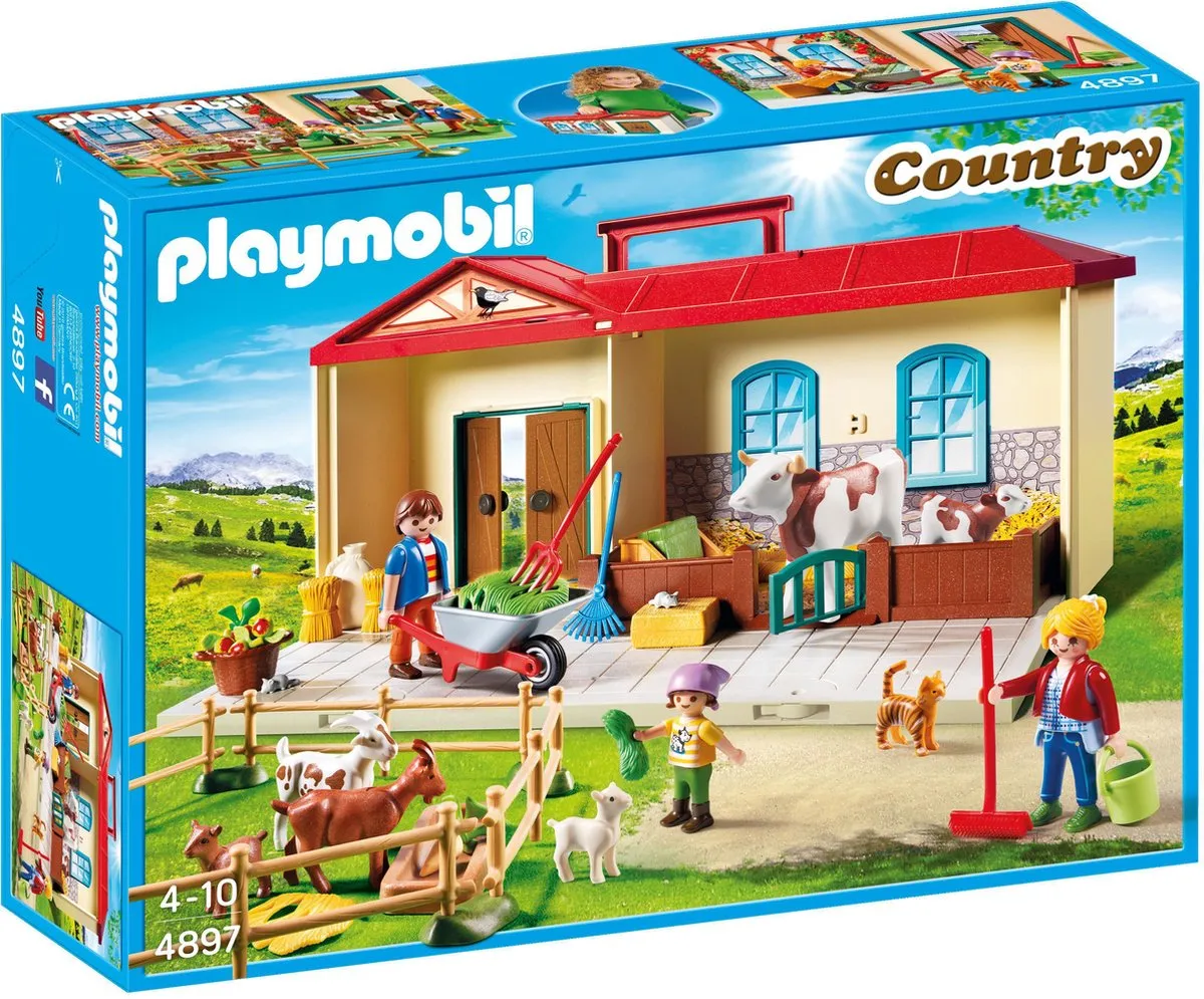 Playmobil Meeneem Boerderij 4897