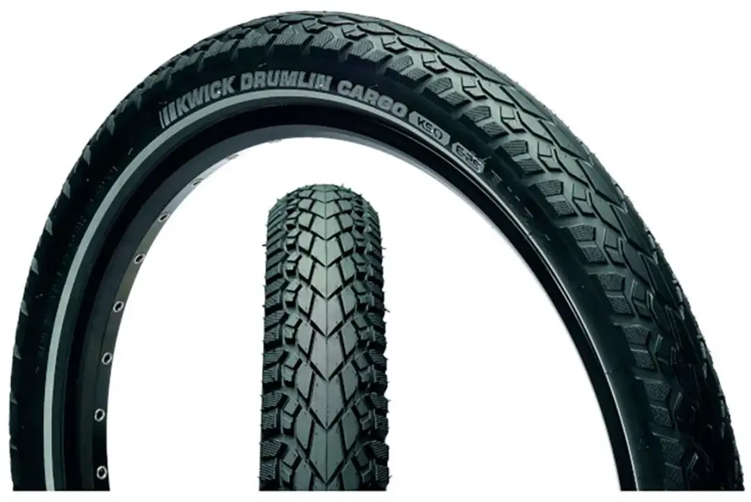 Kenda Kwick Drumlin Cargo 60tpi 20´´ X 2.00 Stevige Urbanband Zilver 20´´ x