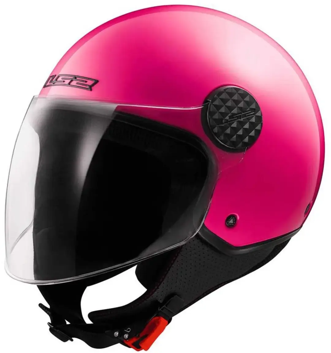 LS2 OF558 Sphere Lux II Solid Roze Jethelm - M