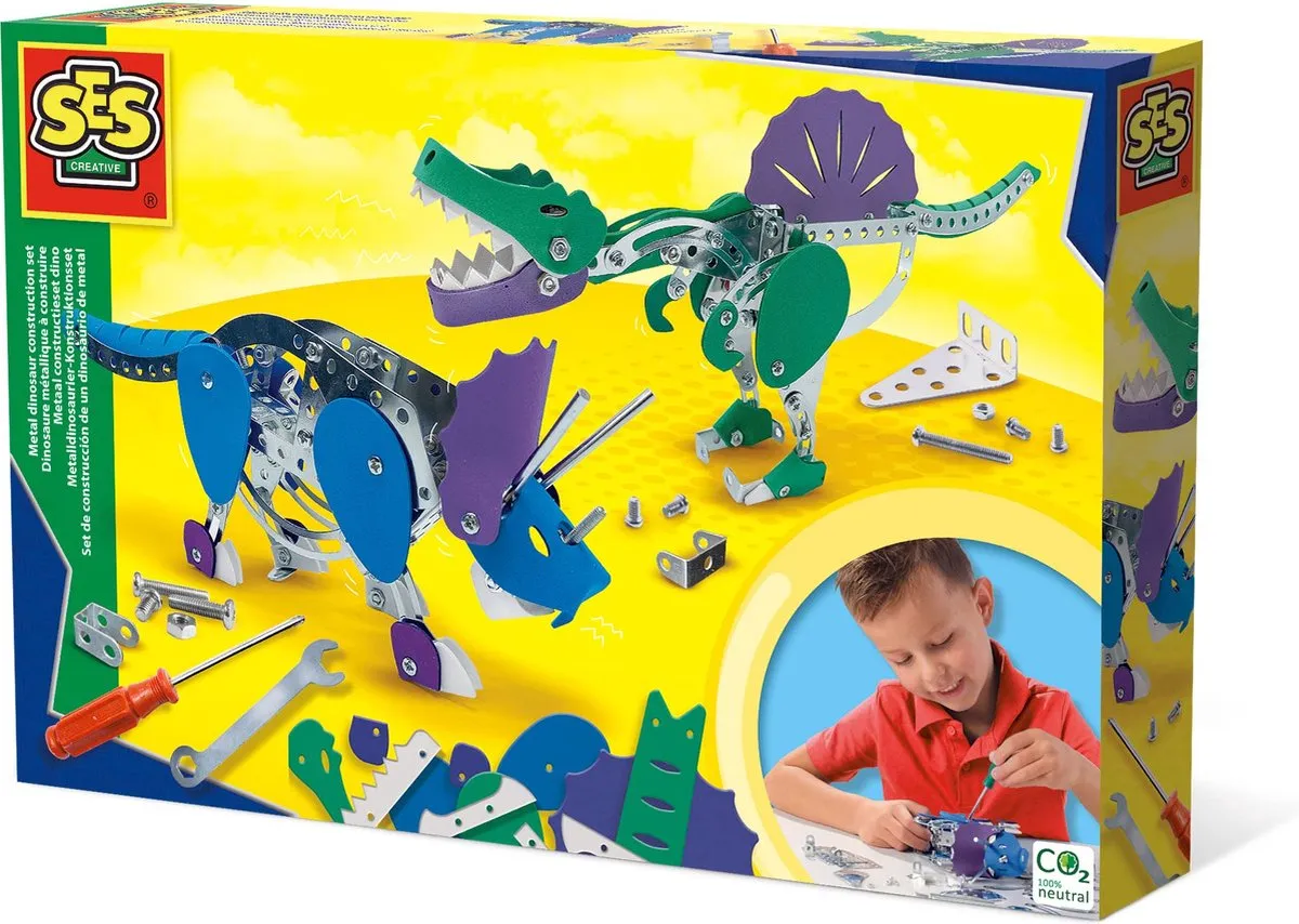 SES Creative Metaal Constructieset Dino