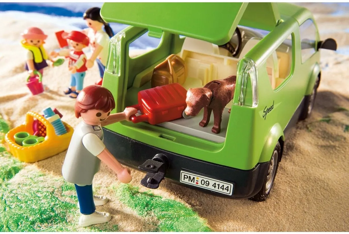 Playmobil Gezinswagen met boot 4144 - Meerkleurig