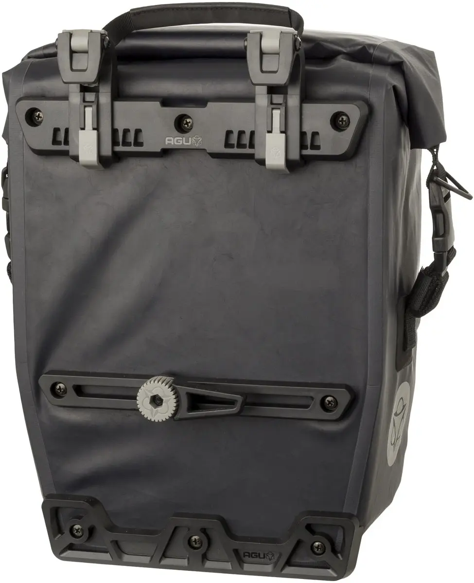 AGU Shelter Click'nGo Medium Fietstas - 17L - Zwart - afbeelding 3 van 5