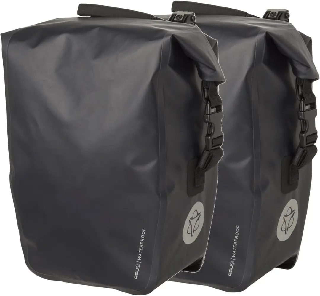 AGU Shelter Click'nGo Medium Fietstas - 17L - Zwart - afbeelding 4 van 5