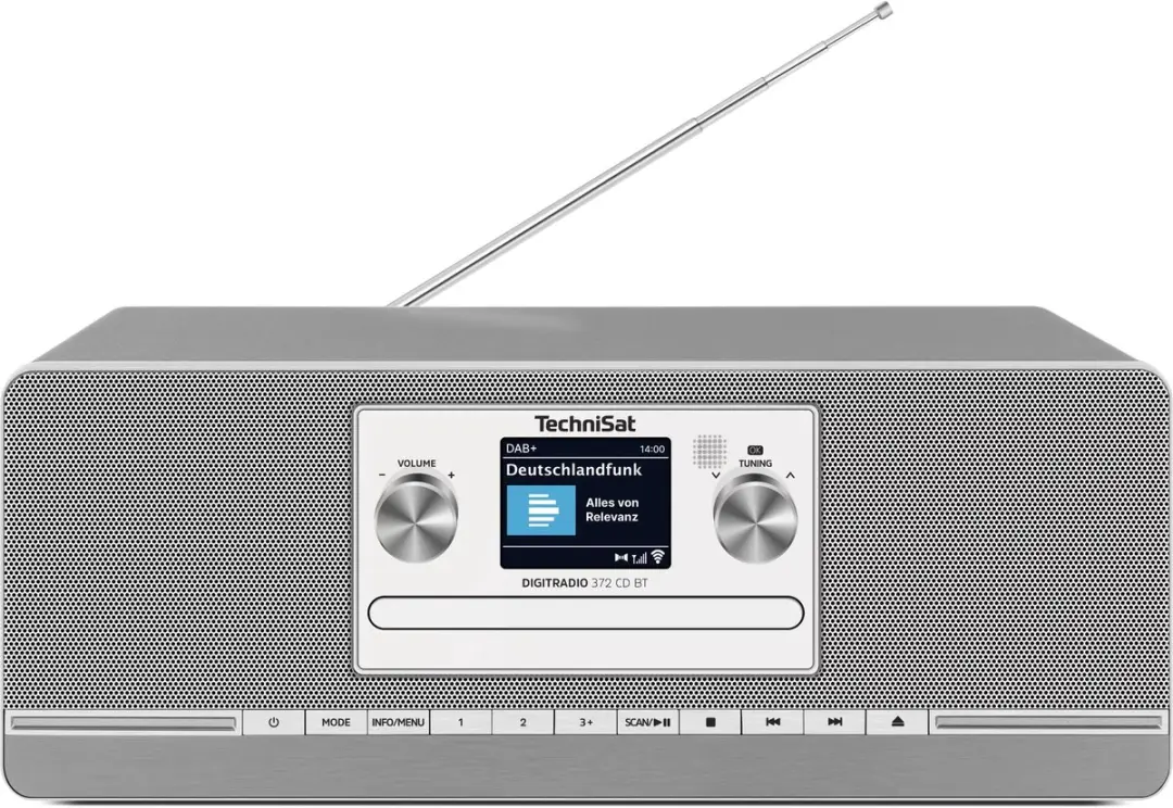 Technisat Digiradio 372 CD BT - DAB/DAB+/FM - 10W - Anthracite/Silver - afbeelding 4 van 6
