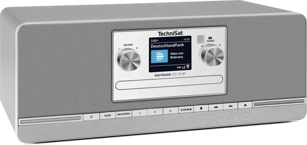Technisat Digiradio 372 CD BT - DAB/DAB+/FM - 10W - Anthracite/Silver - afbeelding 6 van 6