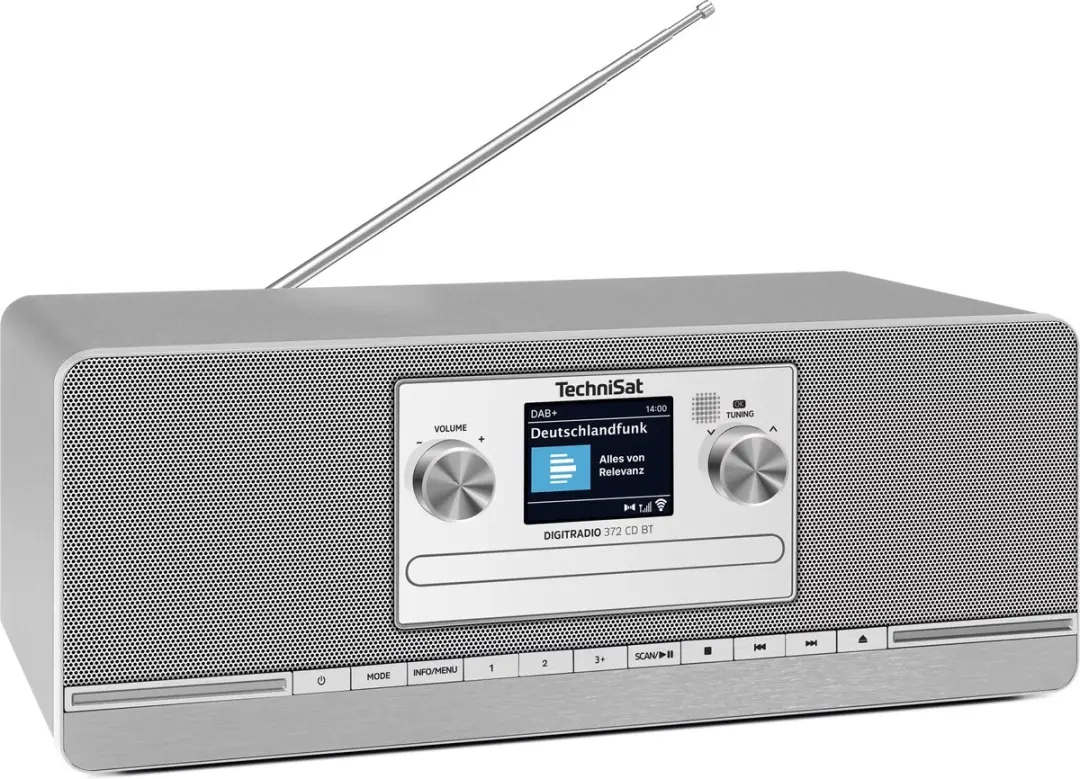 Technisat Digiradio 372 CD BT - DAB/DAB+/FM - 10W - Anthracite/Silver - afbeelding 5 van 6