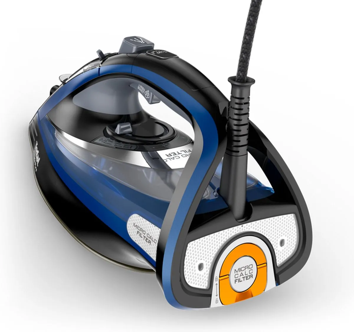 Tefal FV9848E0 Stoomstrijkijzer 3200W - Zwart/Blauw/Metallic
