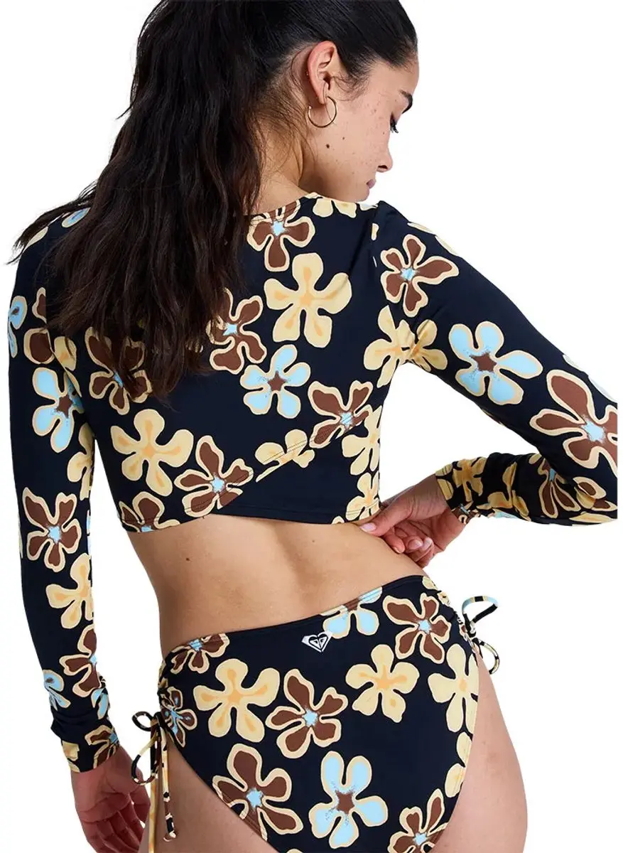 Roxy The Beach Babe Rashguard - Blauw S