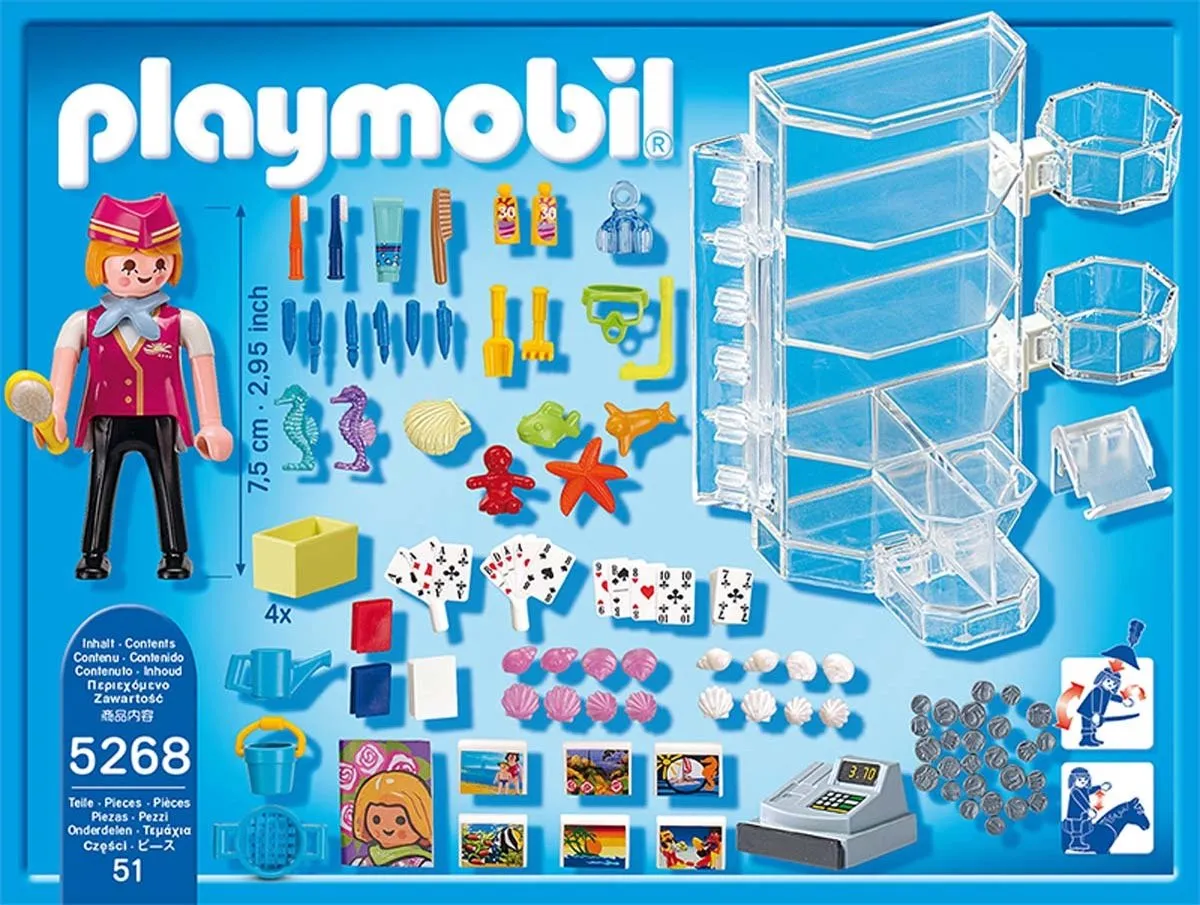 Playmobil Hotelshop/Boutique de l'hôtel 5268 - Roze