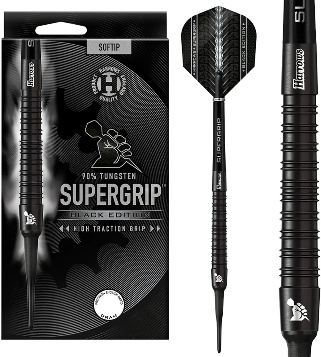 Harrows Supergrip Black 90%