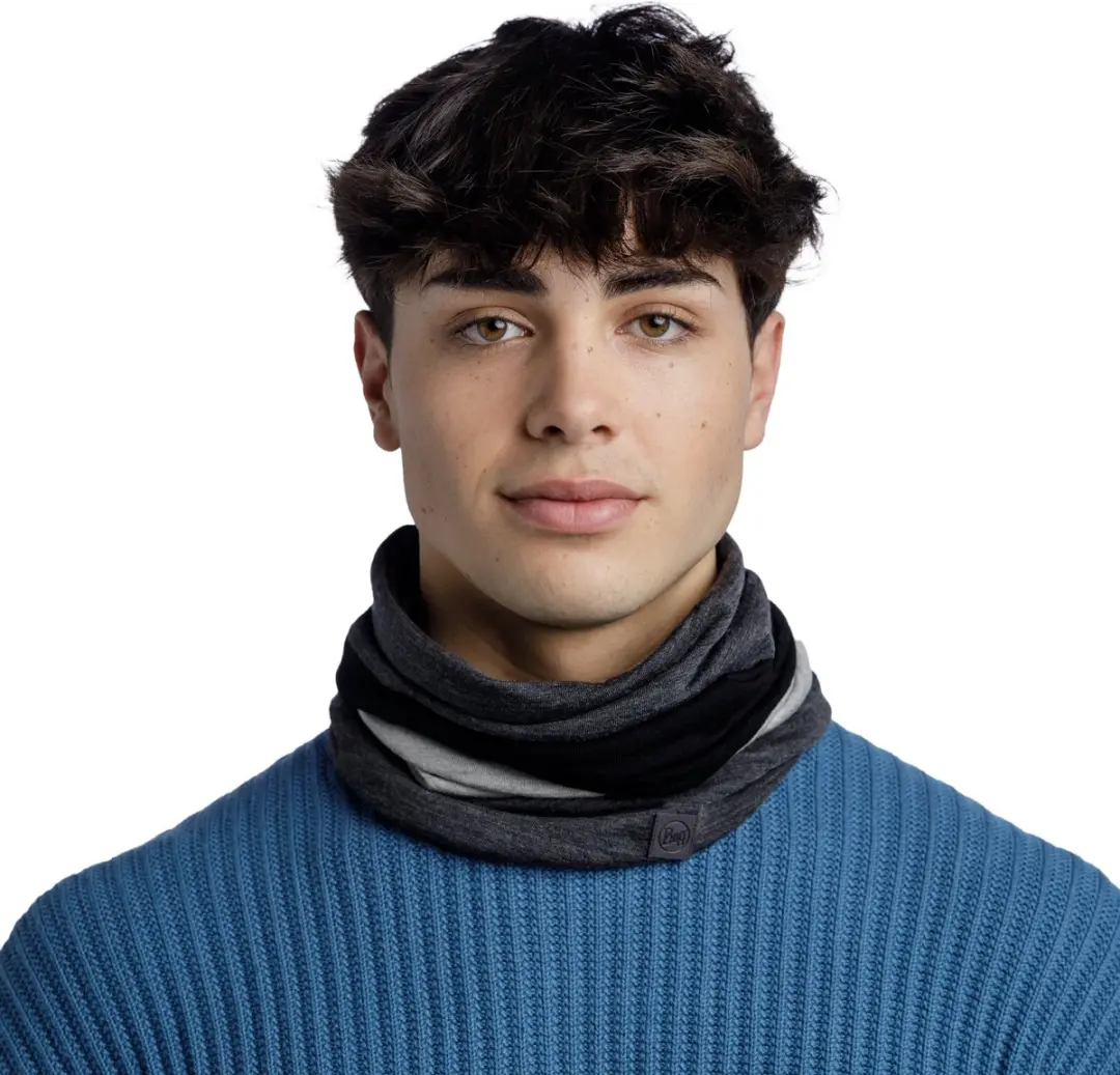Buff Merino Move Nekwarmer - Multi