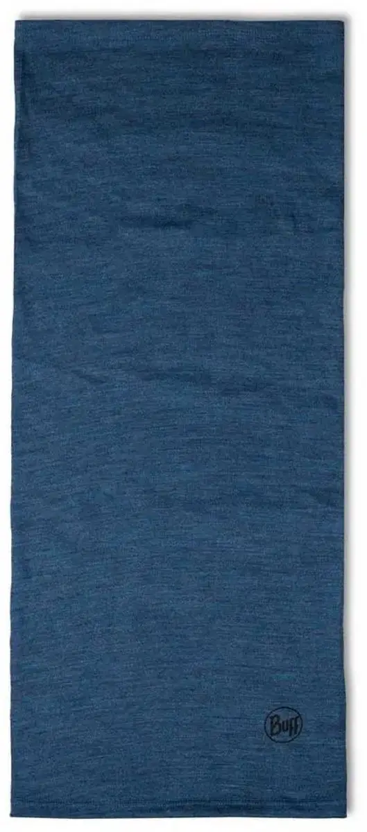 Buff Merino Midweight Nekwarmer - Blauw