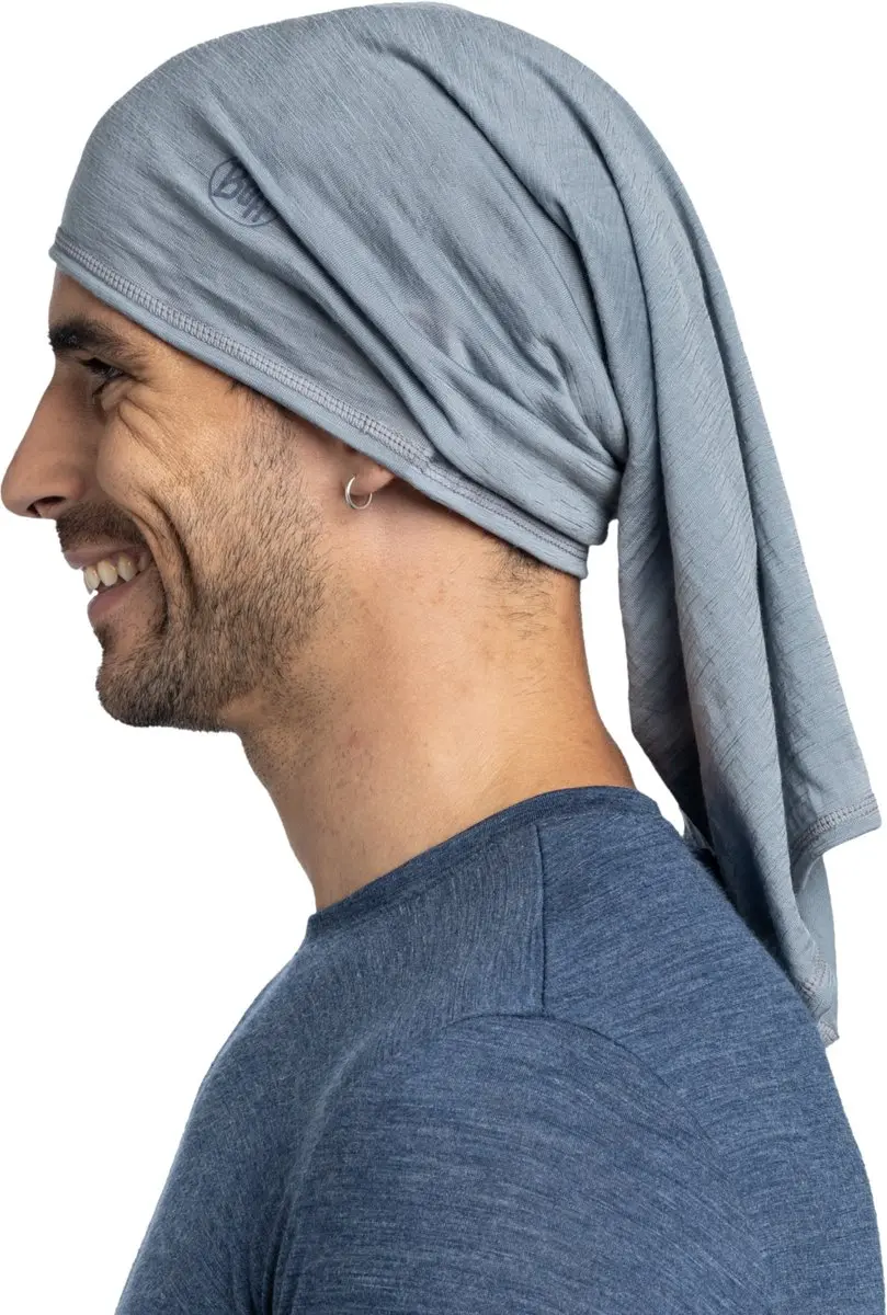 Buff Merino Lightweight Nekwarmer - Grijs