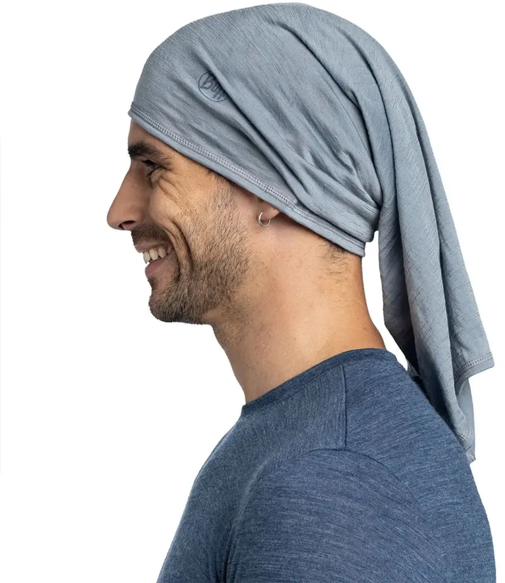 Buff Merino Lightweight Nekwarmer - Grijs