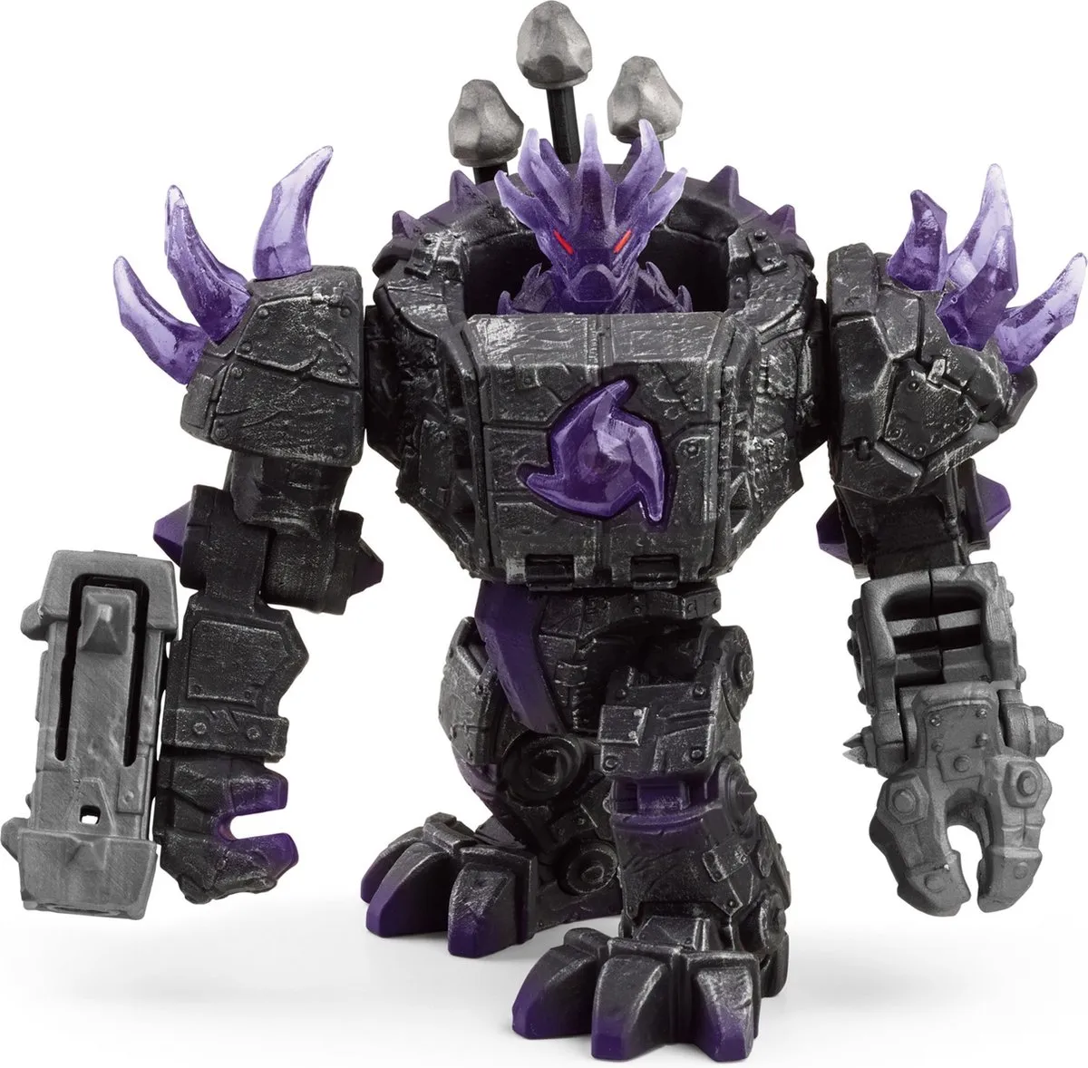 Schleich Eldrador Creatures Shadow Master Robot 42557 - Zwart/Paars