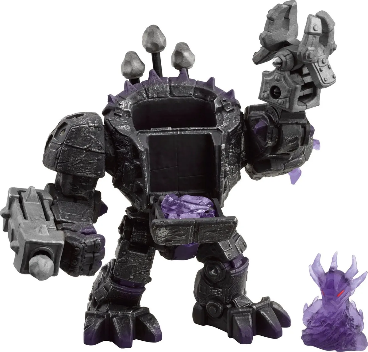 Schleich Eldrador Creatures Shadow Master Robot 42557 - Zwart/Paars