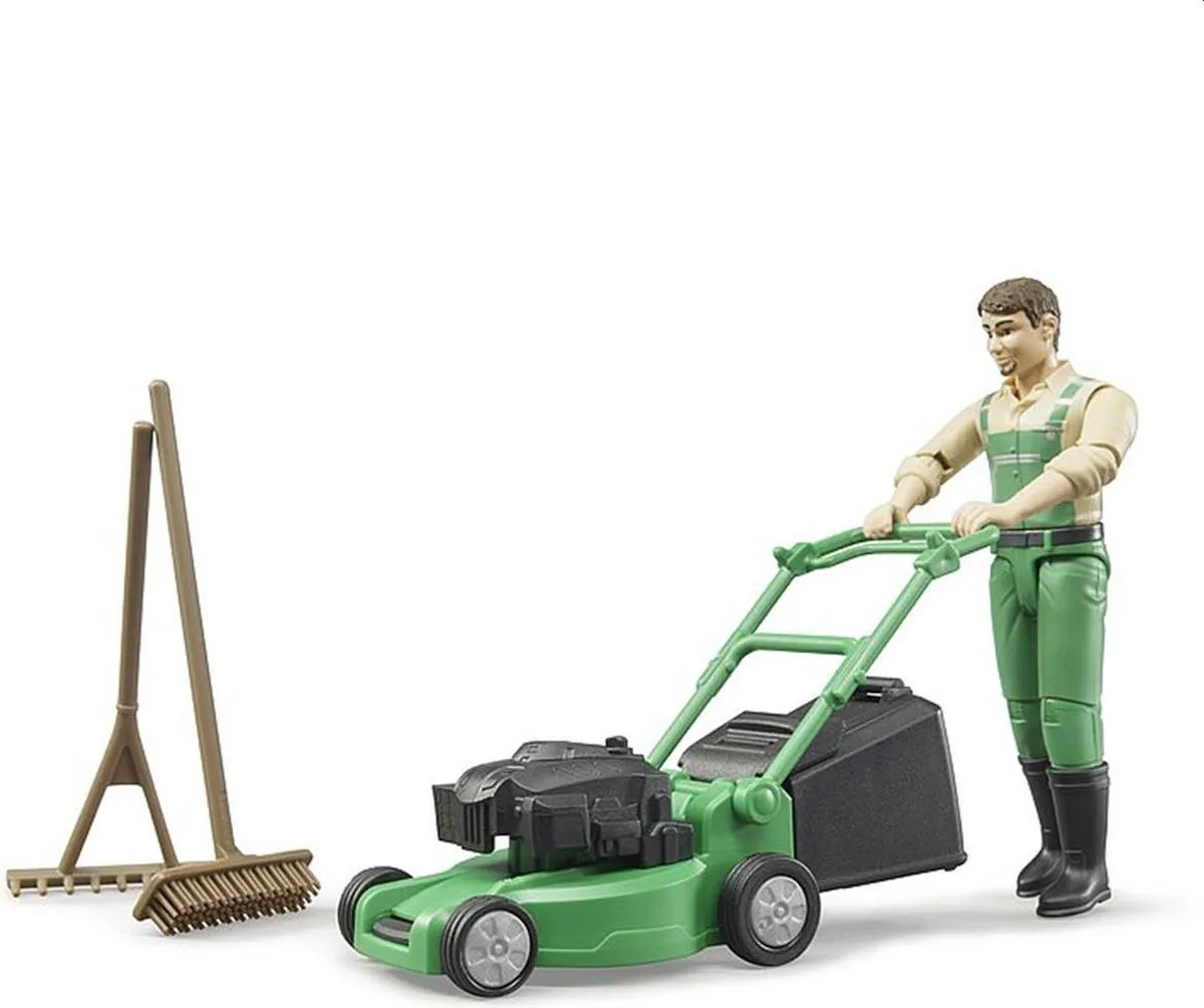 Bruder Grasmaaier 62103 Speelgoed - 4-delig - Multicolor