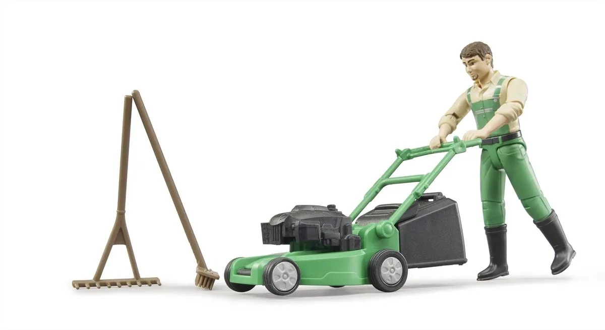 Bruder Grasmaaier 62103 Speelgoed - 4-delig - Multicolor