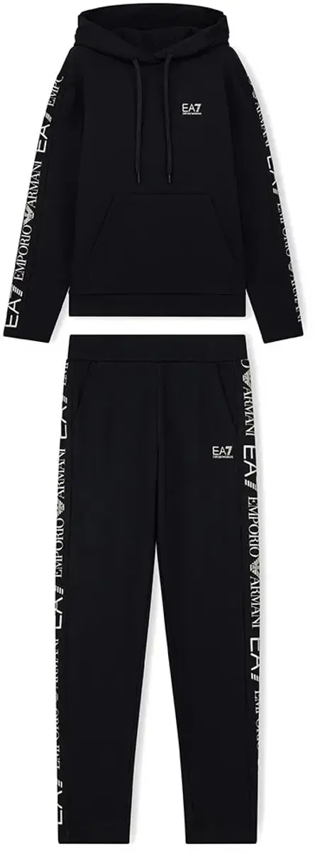 Ea7 Emporio Armani 7w000116_af10443 Trainingspak Zwart L Vrouw