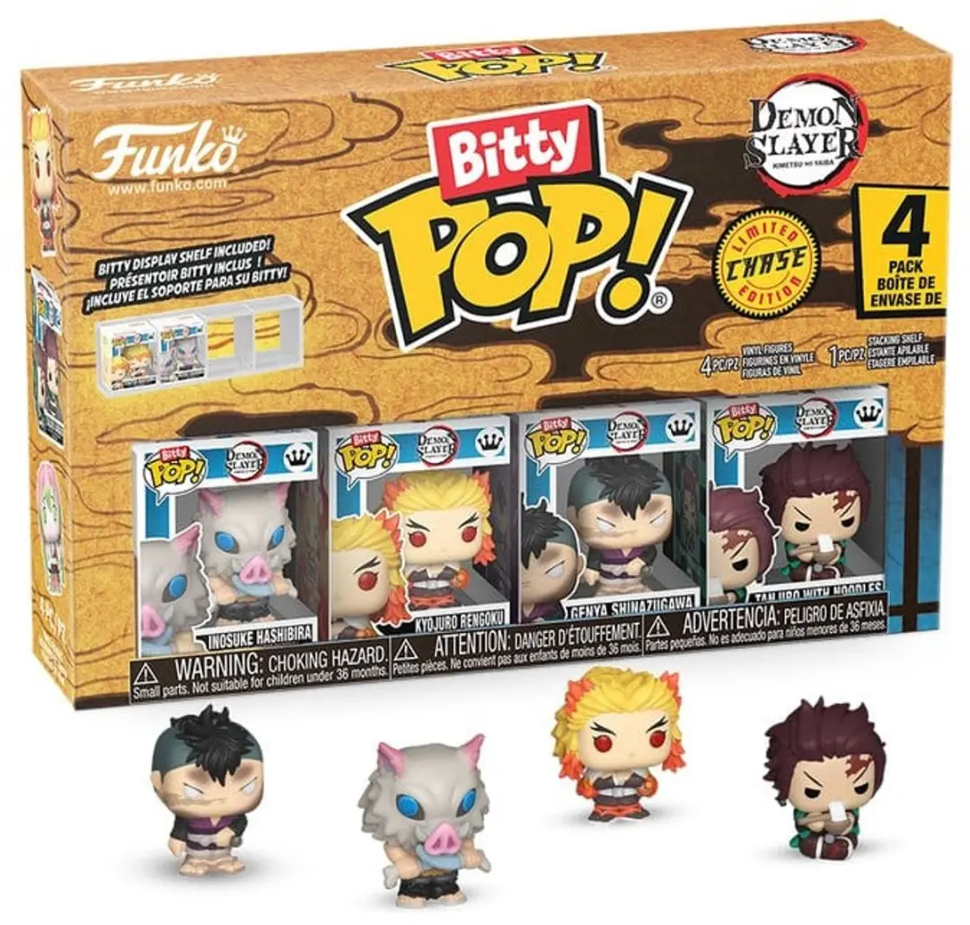 Funko Demon Slayer Bitty POP! Inosuke 4-Pack