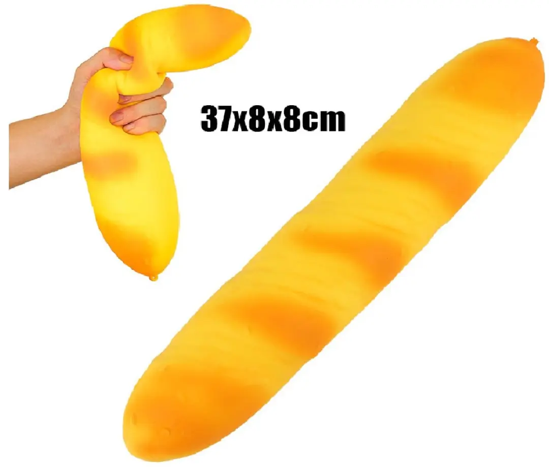 Jumbo Squeeze baguette 37x8x8cm.