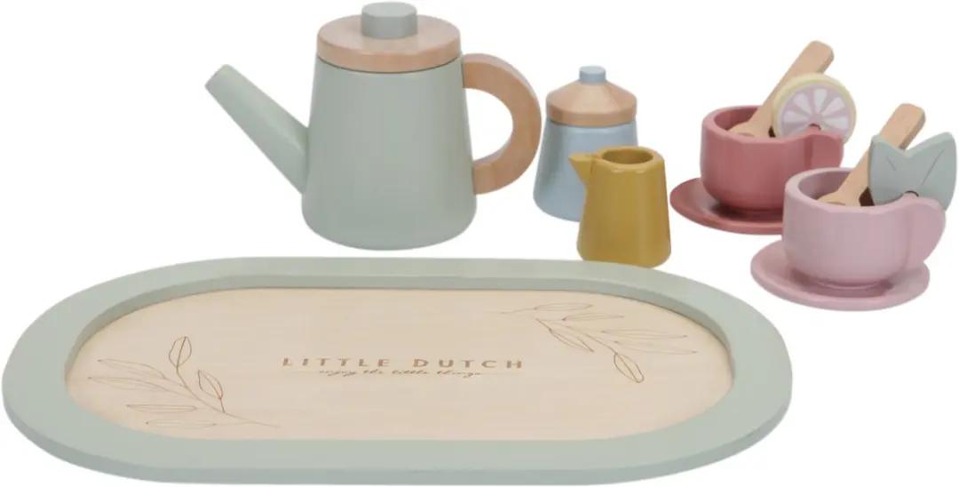 Little Dutch Houten Theeservies - Oud - afbeelding 6 van 6
