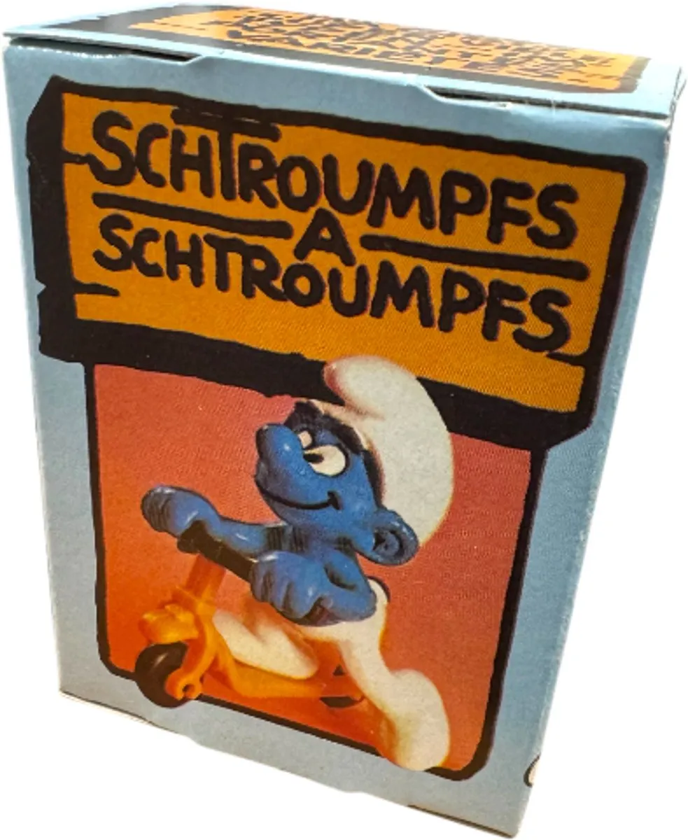 Schleich Smurf Op Step Speelfiguur 7cm
