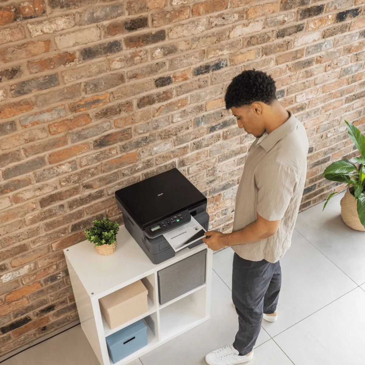 Brother DCP-L2622DW Multifunctionele Printer - Zwart
