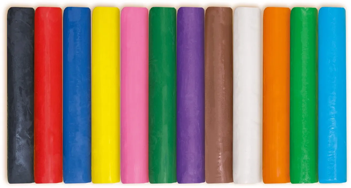 SES Creative Infinity Klei 15 Stuks - 12 Kleuren Multicolor