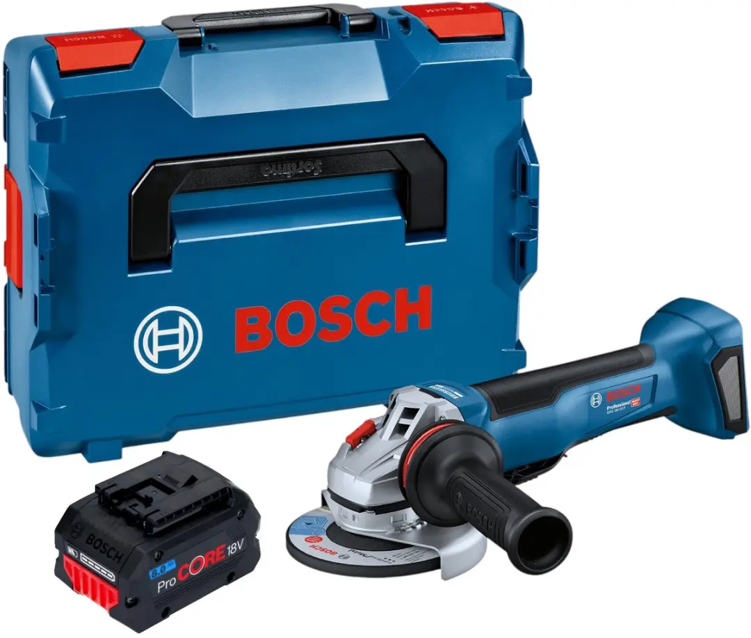 Bosch GWS 18V-10 P Professional accu-haakse slijper 18 V 125 mm borstelloos + 1x