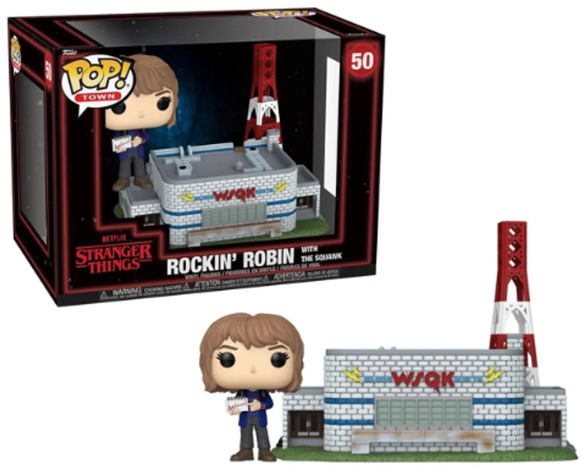 Funko Stranger Things Rockin' Robin Pop! Town - Vinylfiguur