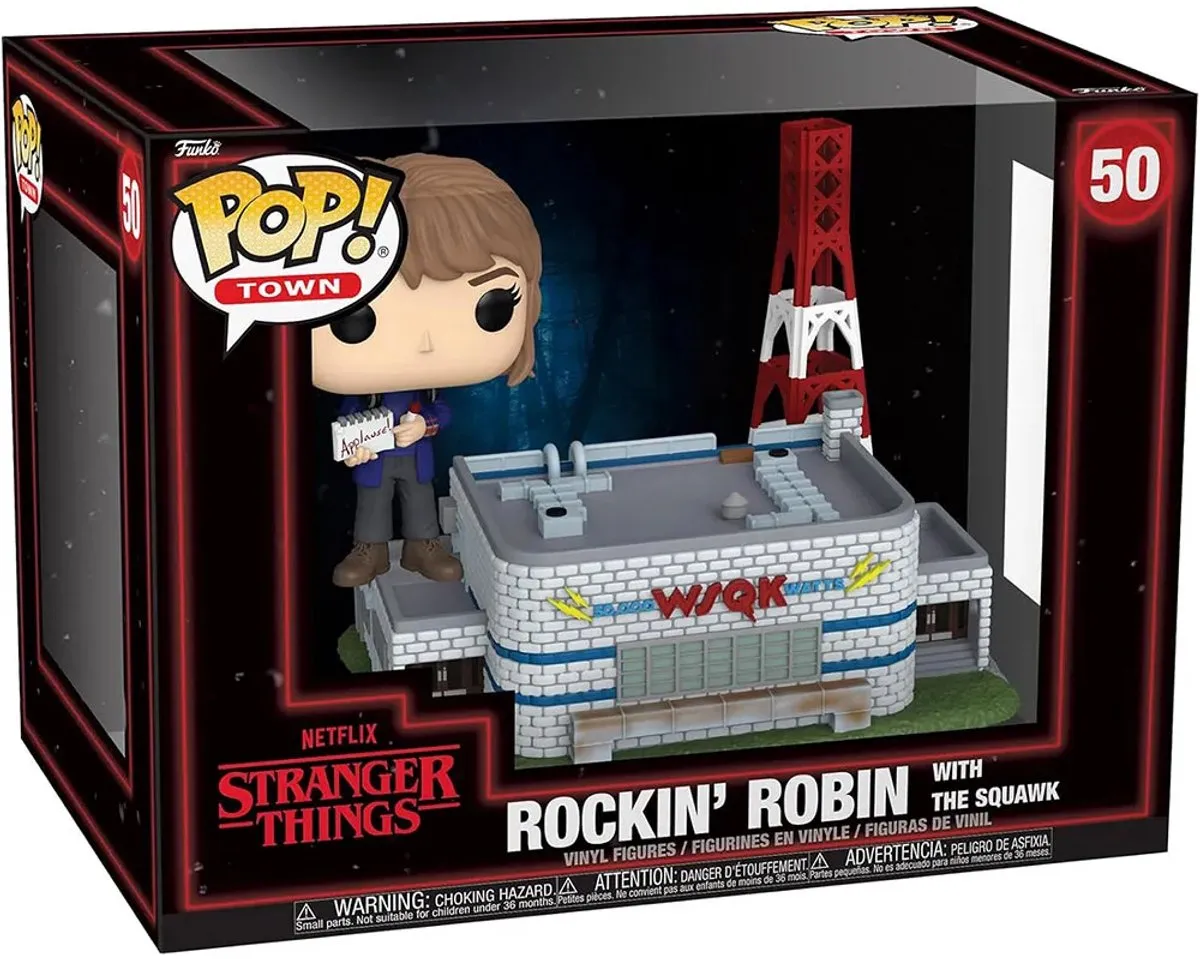 Funko Stranger Things Rockin' Robin Pop! Town - Vinylfiguur