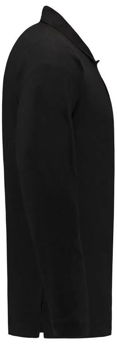 Tricorp Poloshirt Lange Mouw 201009 - Zwart - 5XL - afbeelding 3 van 5