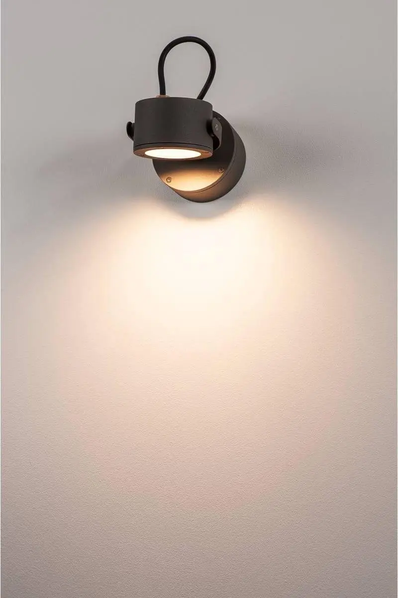 SLV Sitra 360 Wandlamp 9W - Antraciet