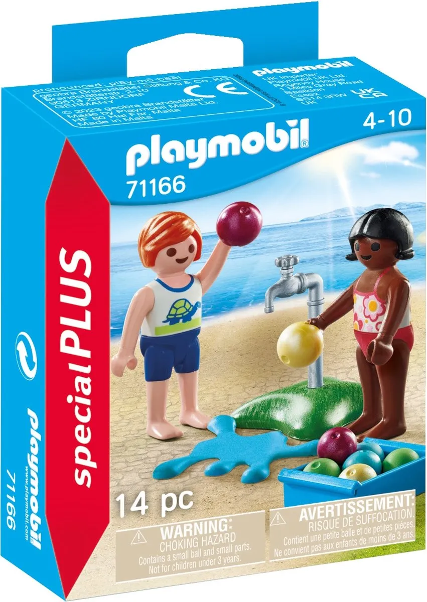 Playmobil Special Plus Kinderen met waterballonnen 71166