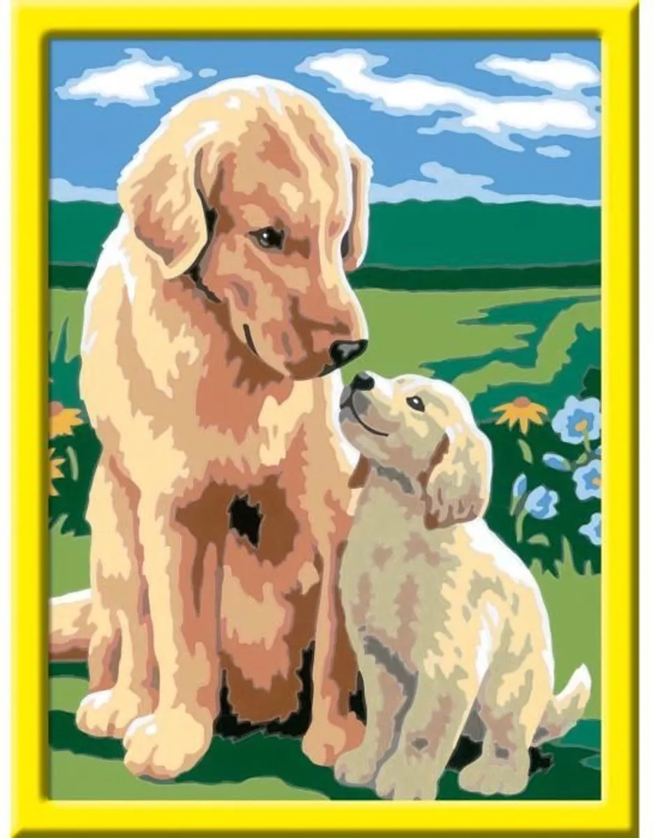 Ravensburger CreArt Kids Moederliefde Schilderen op nummer Kit 18x24cm - 25827
