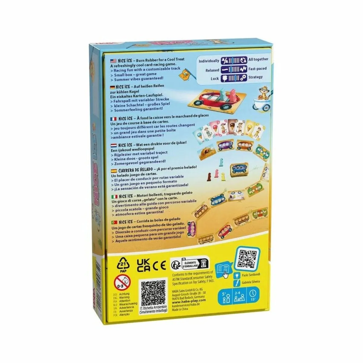Haba Nice Ice - Spel voor 2 tot 4 spelers