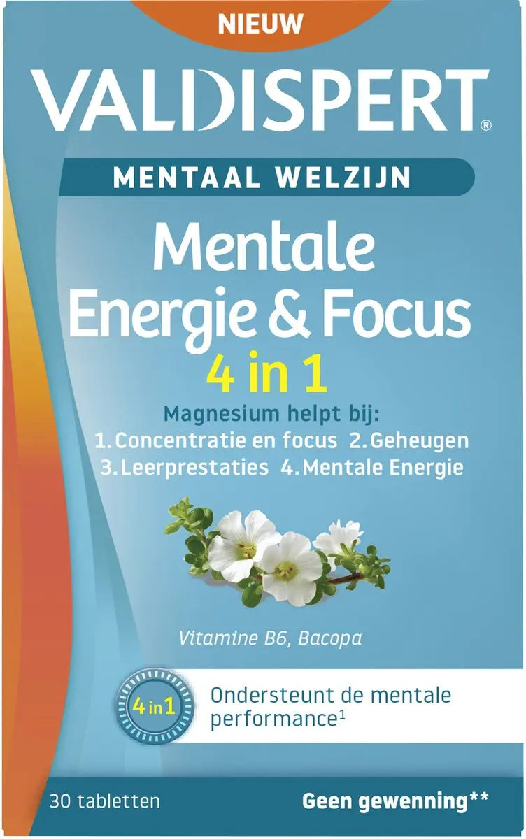 Valdispert Mentale Energie & Focus 4-in-1