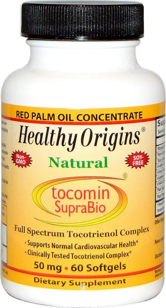 Healthy Origins, Tocomin SupraBio, 50 mg, 60 Softgels