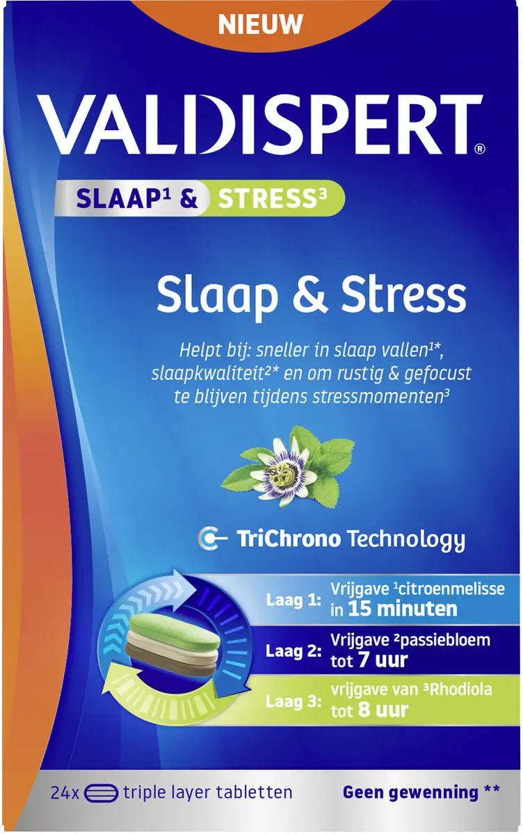 Valdispert Slaap & Stress 24 Tabletten