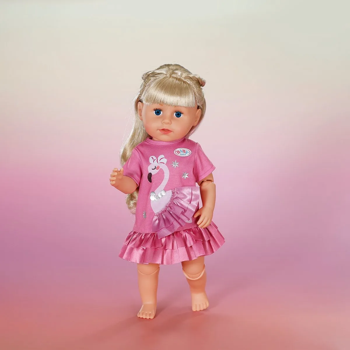Baby Born Flamingo Jurk - 43 cm - Roze