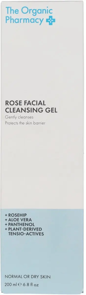 The Organic Pharmacy Rose Facial Cleansing Gel 200ml