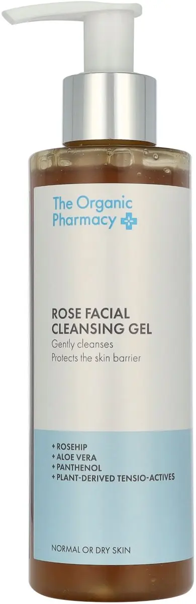 The Organic Pharmacy Rose Facial Cleansing Gel 200ml