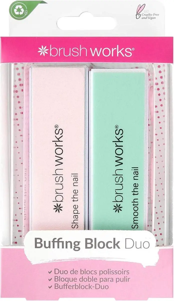 Brushworks Buffing Block Duo