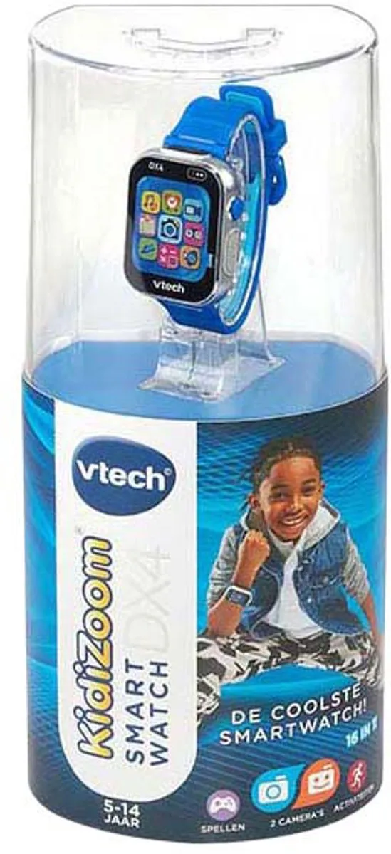 VTech Kidizoom Smartwatch DX4 - Blauw