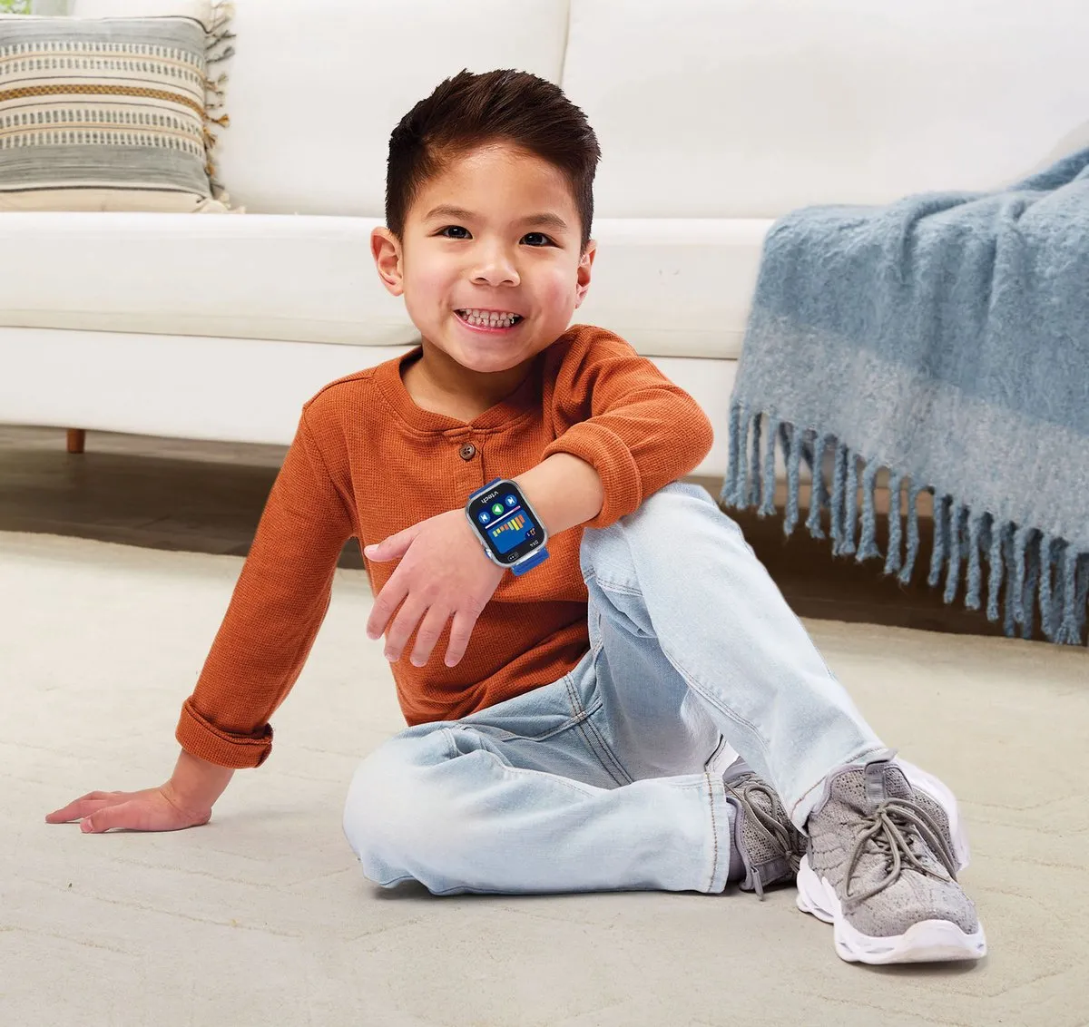 VTech Kidizoom Smartwatch DX4 - Blauw