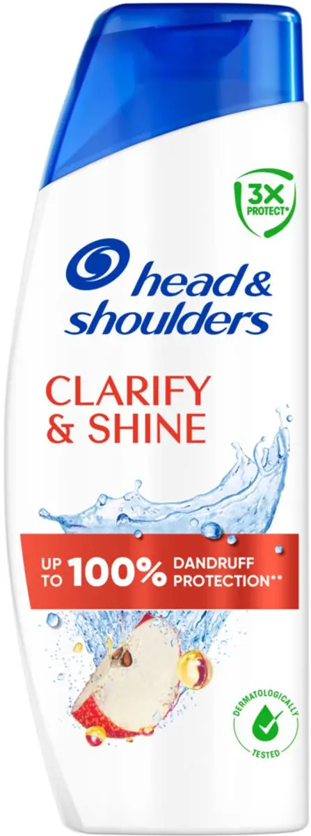 Head & Shoulders Clarify & Shine Appelazijn Shampoo 625ml