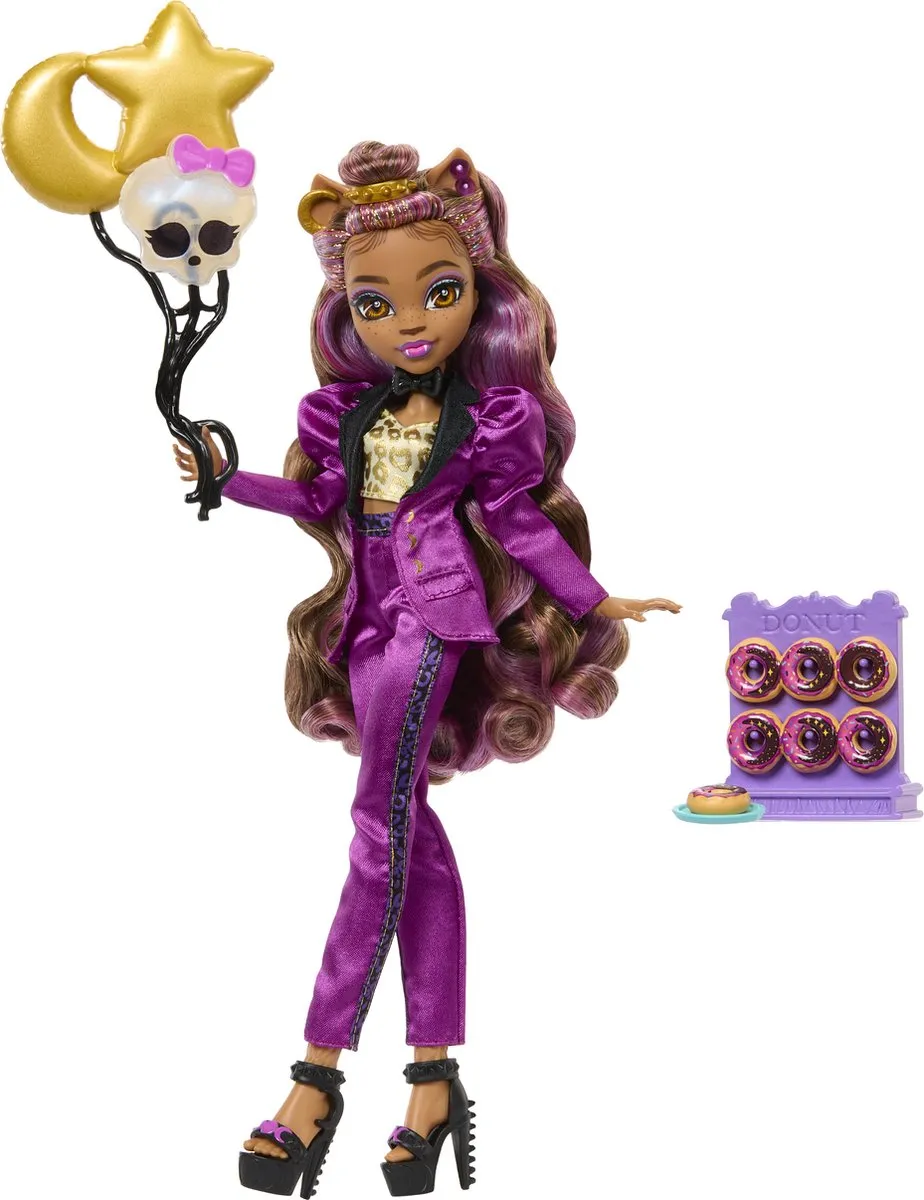 Mattel Games Monster High Clawdeen Wolf Feestjurk