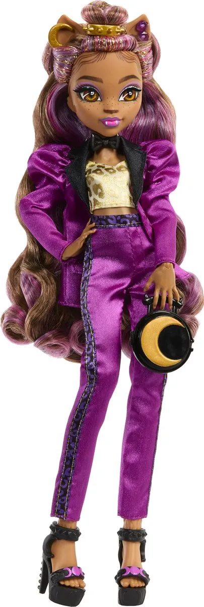 Mattel Games Monster High Clawdeen Wolf Feestjurk - Roze