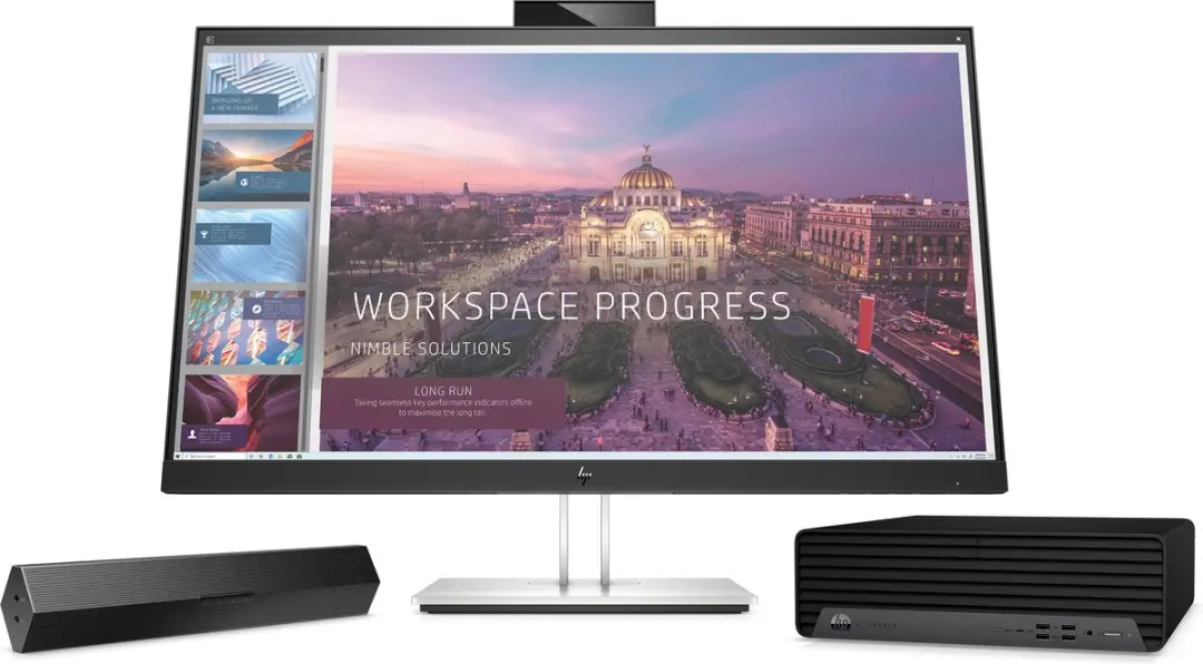 HP E24d G4 FHD USB C Docking Monitor